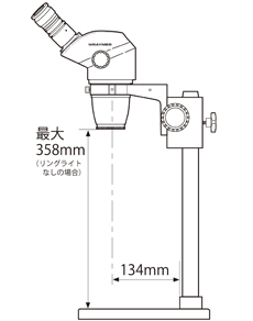 ロングピラースタンドL10図面
