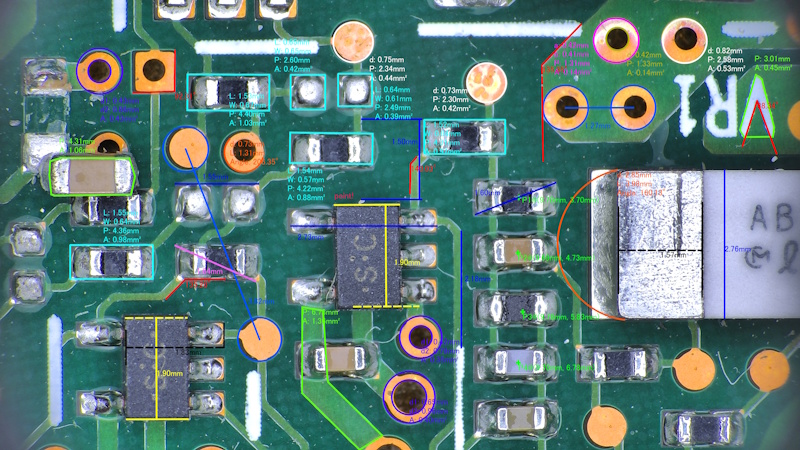 計測・測定・測長機能搭載