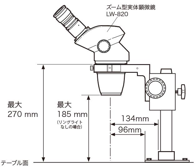 直付けスタンドD76図面