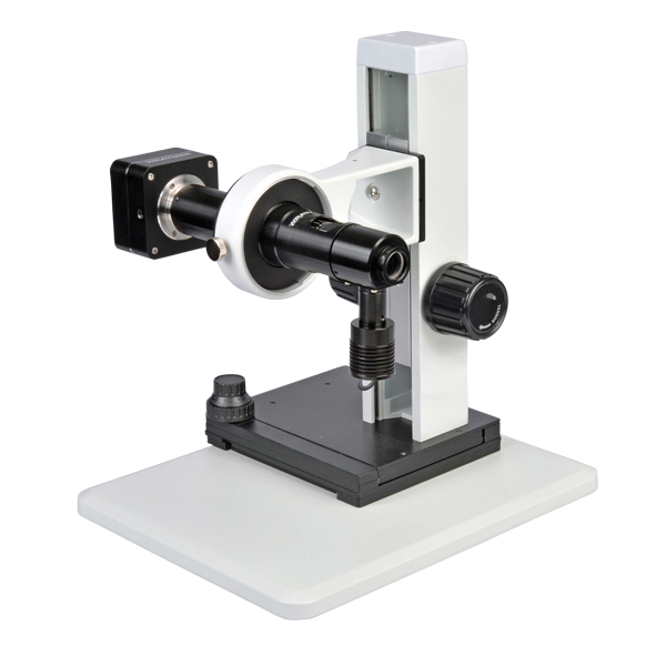 鏡筒ホルダーH4576（45mm）とビデオズーム顕微鏡MV-550を併用した場合