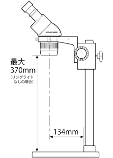 ロングピラースタンドL10図面