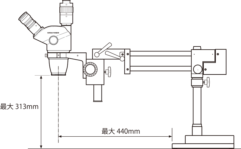 バランスアームスタンドF10図面