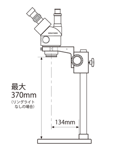 ロングピラースタンドL10図面